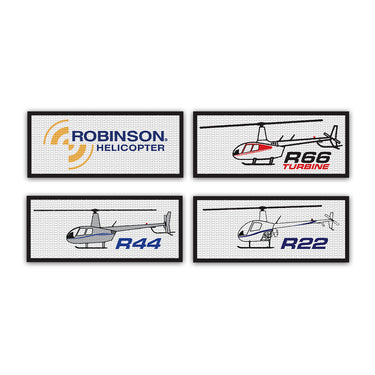 Woven Patch with Iron on Backing: R66 Turbine