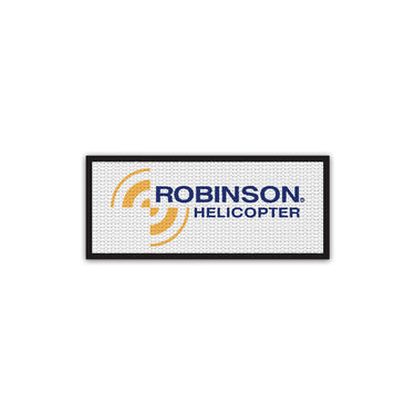 Woven Patch with Iron on Backing: Robinson