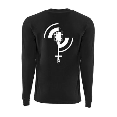 Unisex Next Level Apparel Sueded Long Sleeve Crew