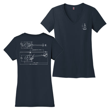 Women's Schematic R22 V-Neck Tee