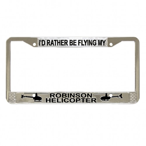 robinson license plate frame