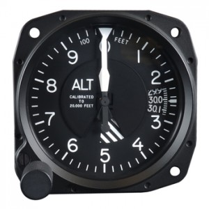 standard altimeter avionics instrument